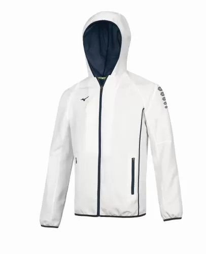 Mizuno Sport Micro Jacket - White/Navy