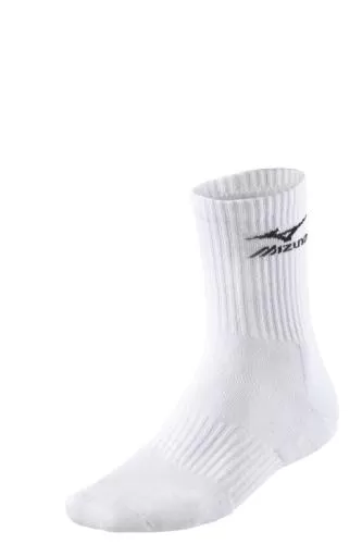 Mizuno Sport Training 3 P Socks 3 Pack - White/White/White