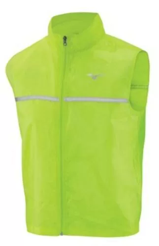 Mizuno Sport Running Reflective Vest - lime