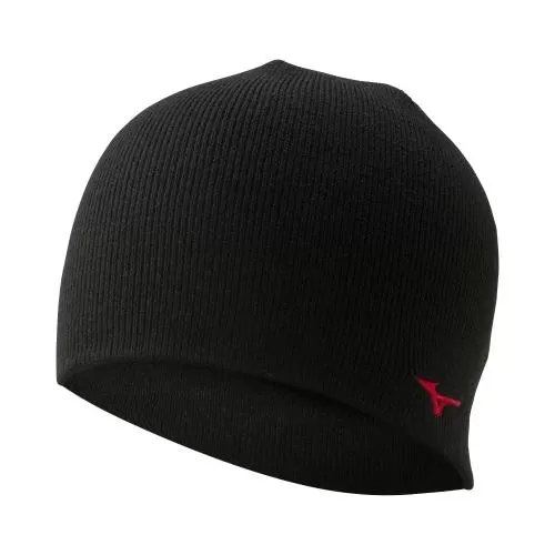 Mizuno Sport BT Knit Cap - Black/Red