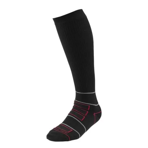 Mizuno Sport BT Light Ski Socks - Black/Red