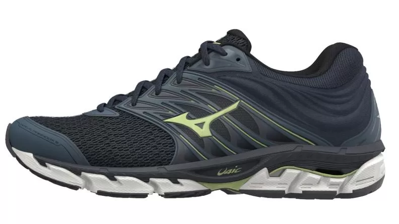 Mizuno Sport Wave Paradox 5 M Support Men - SBlu/NLime/NFlame