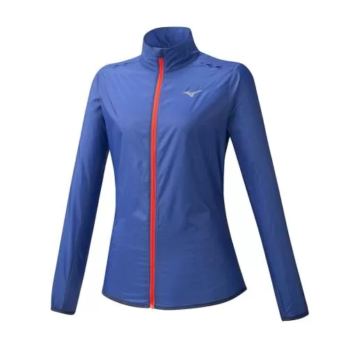 Mizuno Sport Hineri Pouch Jacket W - Princ Blue/D Pink