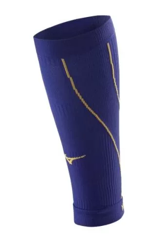 Mizuno Sport Compression Suport Sleeves Calf Sleeves - Liberty/Orange