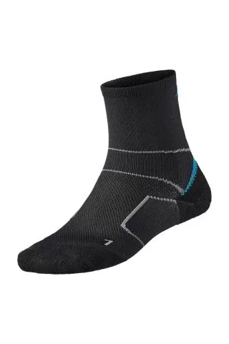 Mizuno Sport Endura Trail Socks - Black/Turkish Til