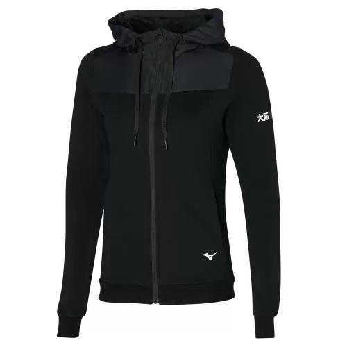 Mizuno Sport Athletic Sweat Jacket W - Black