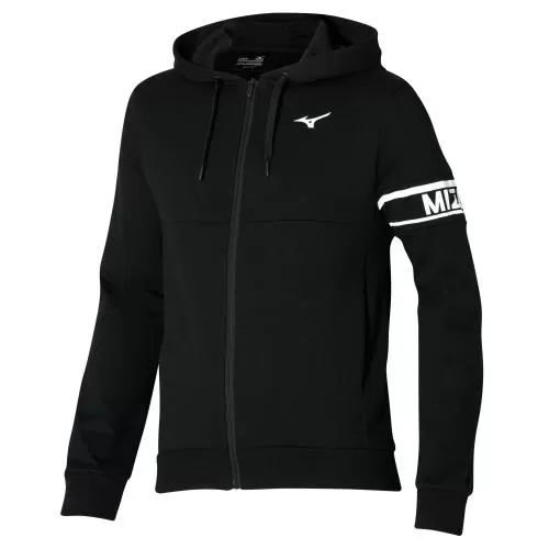 Mizuno Sport Athletic Sweat Jacket M - Black