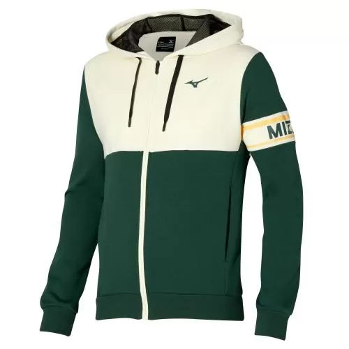 Mizuno Sport Athletic Sweat Jacket M - Pineneedle