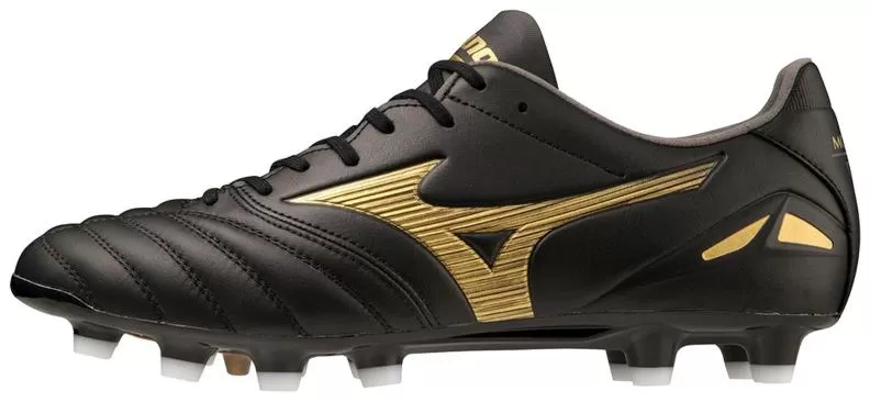 Mizuno Sport Morelia Neo IV PRO MD Football Footwear - Black/Gold/Black