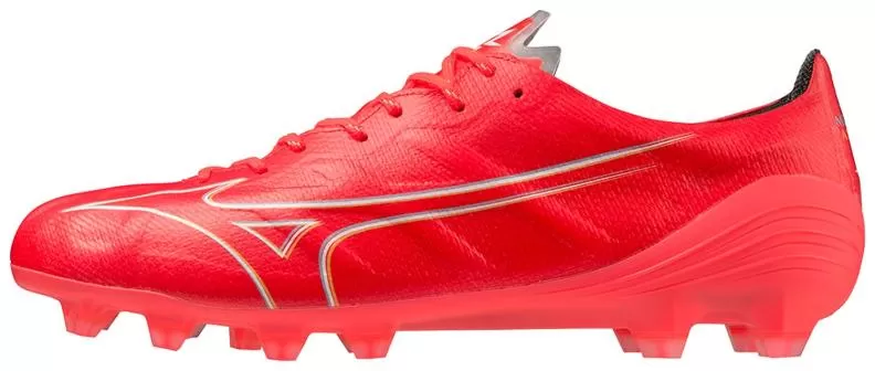 Mizuno Sport Mizuno Alpha Elite MD Football Footwear - Fiery Coral 2/White/Bolt 2