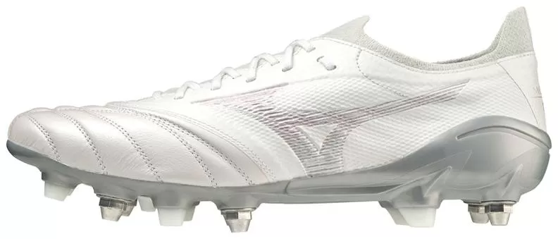 Mizuno Sport Morelia Neo 3 Beta Elite MIX Football Footwear - White/Hologram/Cool Gray 3C
