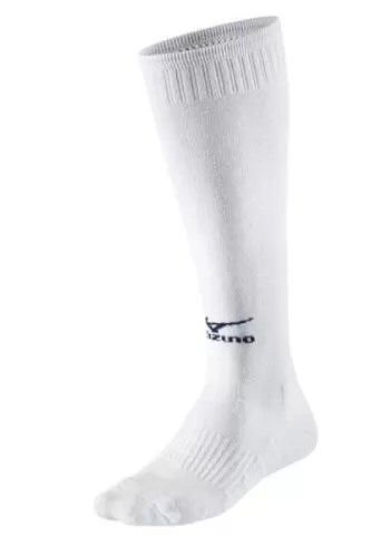 Mizuno Sport Comfort Volley Socks Long - White/Navy
