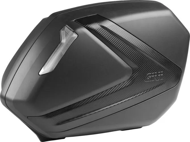 GIVI Seitenkoffer V37NNT - schwarz matt carbon look tech version