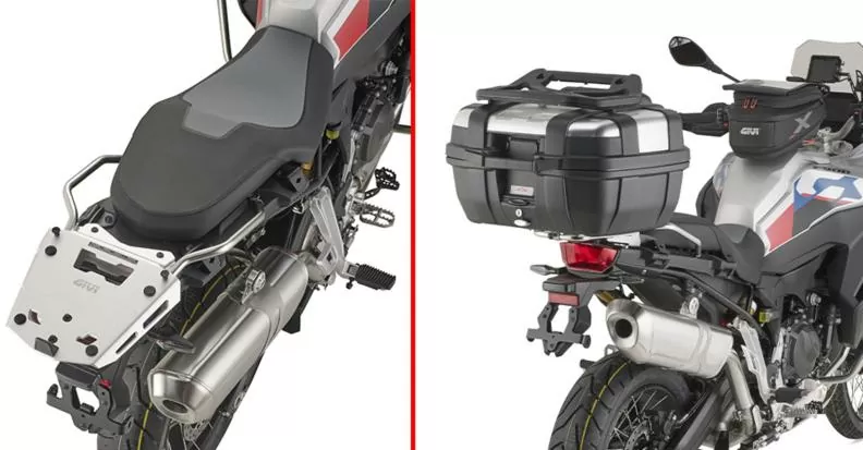 GIVI Top case carrier Spez Rack aluminium