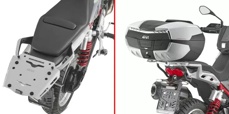 GIVI Top case carrier Spez Rack aluminium