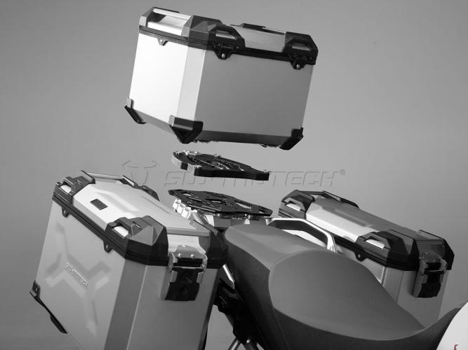Preview: SW-MOTECH TRAX Adventure Top-Case - schwarz 38 liter