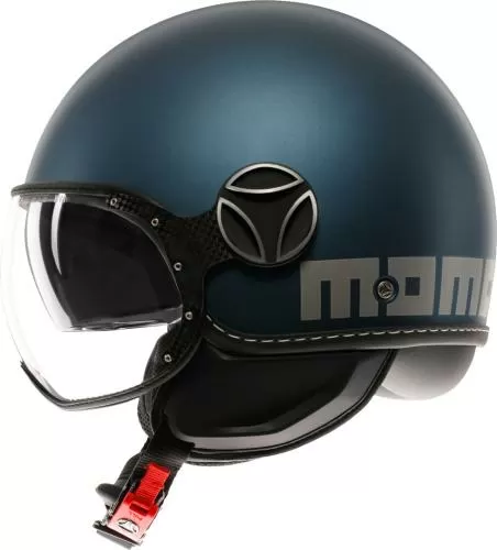 MOMODESIGN Jethelm FGTR Evo Matt - blue-silver