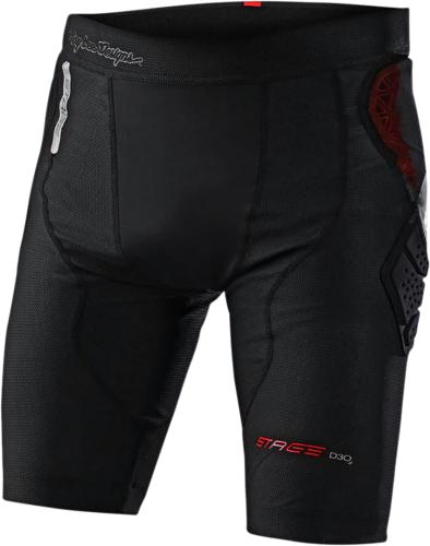 Troy Lee Designs Stage Ghost D30 Short Baselayer - Solid - schwarz
