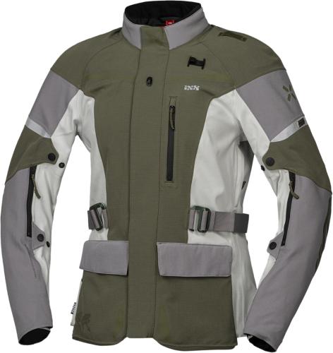 Preview: iXS Damen Venture-STX 1.0 Laminatjacke hellgrau-oliv