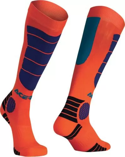 Acerbis Socken Mx Impact - orange-blau