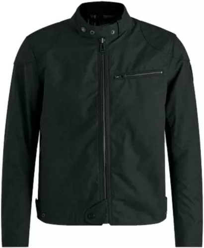 Belstaff Jacket Ariel Waxed Cotton - black