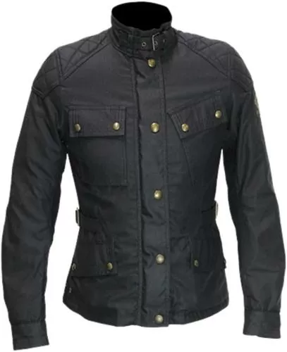 Belstaff Jacke Phillis 2.0 Waxed Cotton Damen - schwarz