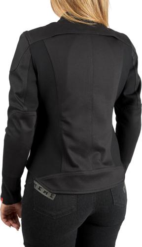 Preview: Pando Moto Jacket Luna AAA Denim Women - black