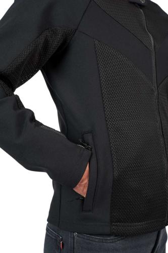 Preview: Pando Moto Jacket Stealth AAA - black