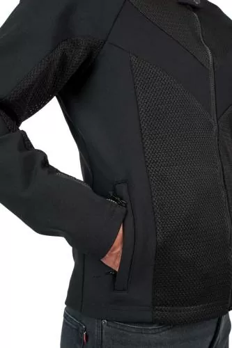 Pando Moto Jacket Stealth AAA - black