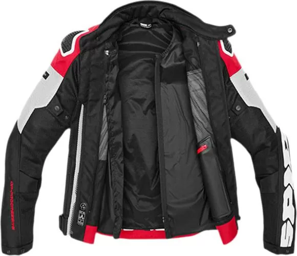 SPIDI Jacket Progressive Net Windout - grey-black-red