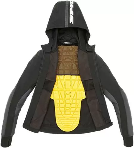 SPIDI Jacket Hoodie Armor Light Women - black