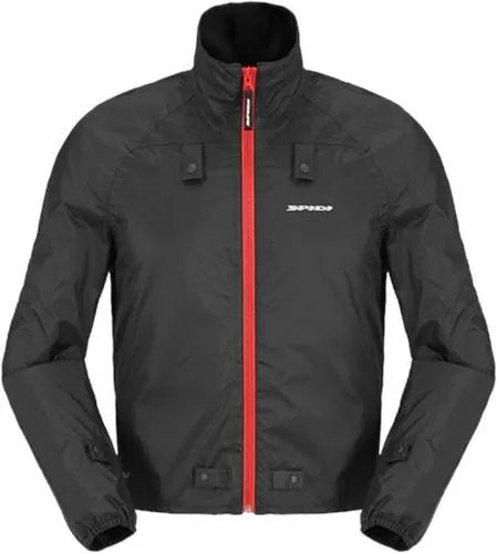 SPIDI Jacke Thermo Rain Chest - schwarz