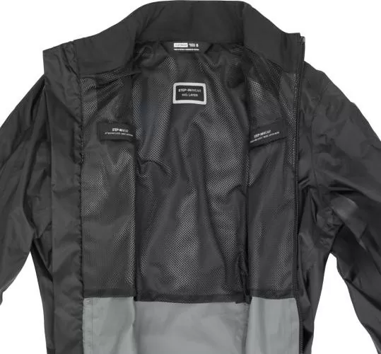 SPIDI Jacke Rain Chest Insideout Damen - schwarz