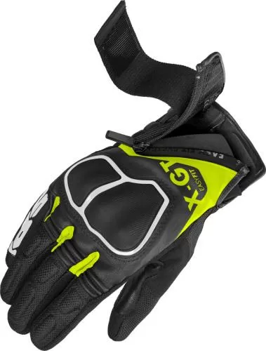 SPIDI Handschuhe X-GT - schwarz-gelb fluo