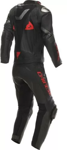 Dainese Leather suit 2 pcs. Demon Sprint - black-red