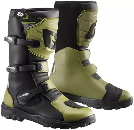 Gaerne Boots G_Adventure Aquatech - black-dark green