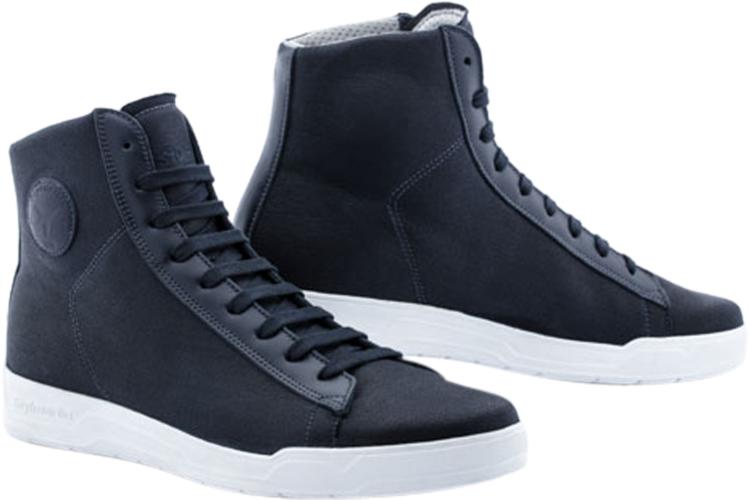 Preview: STYLMARTIN Sneaker Grid Waxed Cotton - dark blue