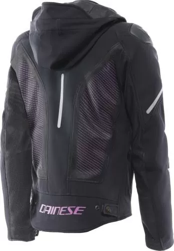 Dainese Women's Jacket Super Sprint Air Tex - black-pink-viola