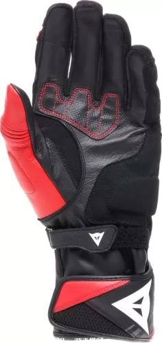 Dainese Handschuh Reacto Carbon Lang - schwarz-rot 