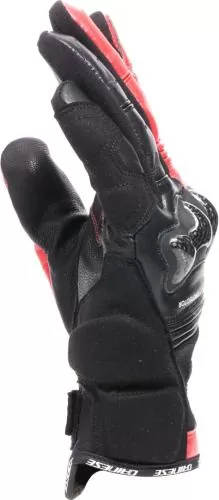Dainese Glove Reacto Carbon Short - black-red