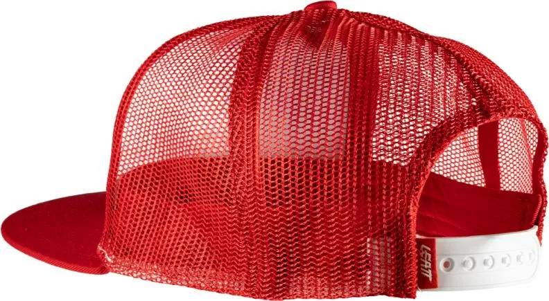 Leatt Cap Trucker S-XL - Chili Red