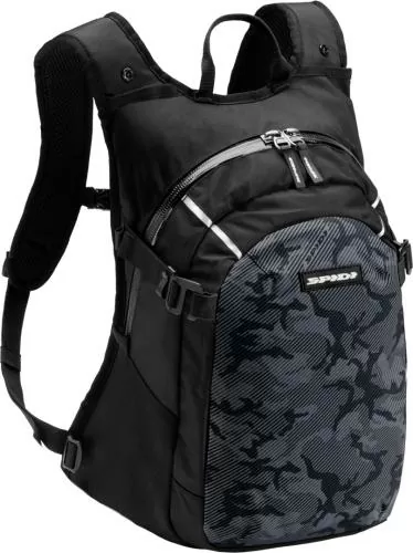 SPIDI Rucksack Tour Pack - schwarz-camouflage