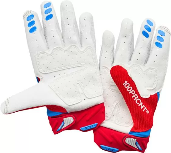 100percent AIRMATIC Gloves - red/white/blue