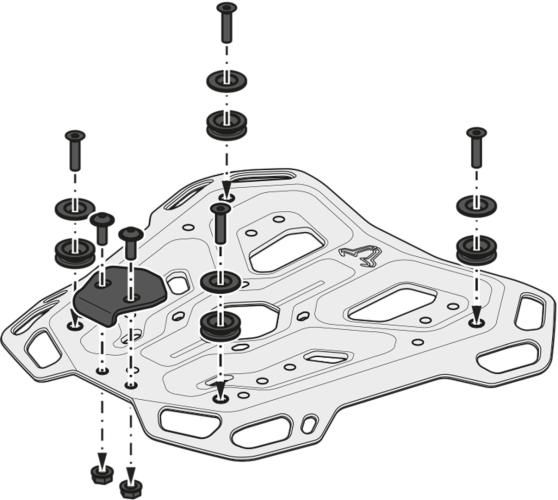 Preview: SW-MOTECH TRAX ADV Topcase-System