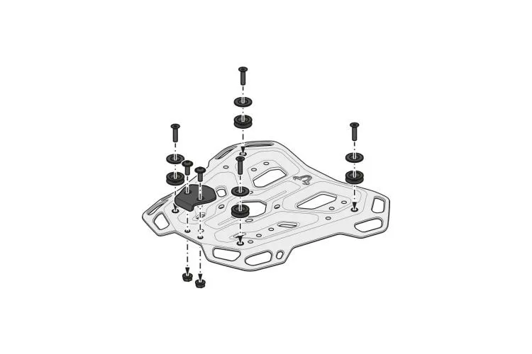 SW-MOTECH TRAX ADV Topcase-System