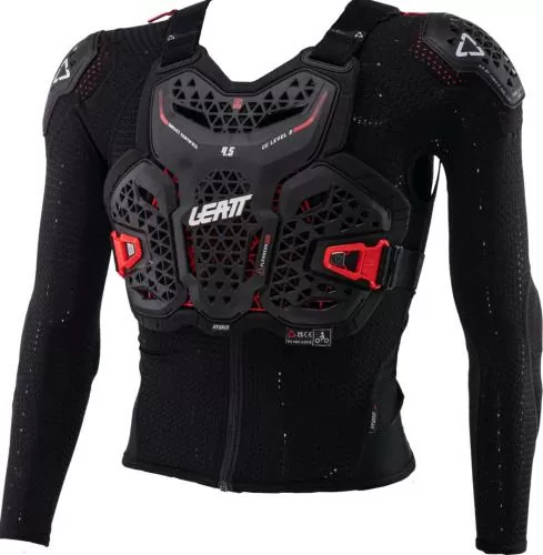 Leatt Body Protector 4.5 Hybrid Jr V26 - schwarz