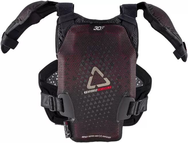 Leatt Chest Protector 4.5 Hybrid Pro Jr V26 - schwarz