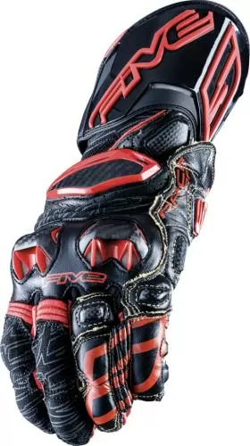 Five Gloves Gloves RFX Race - black-red