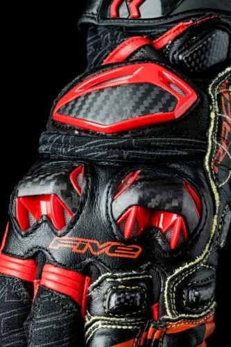 Five Gloves Gloves RFX Race - black-red