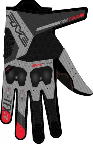 Five Gloves Handschuh TFX3 Airflow - grau-rot